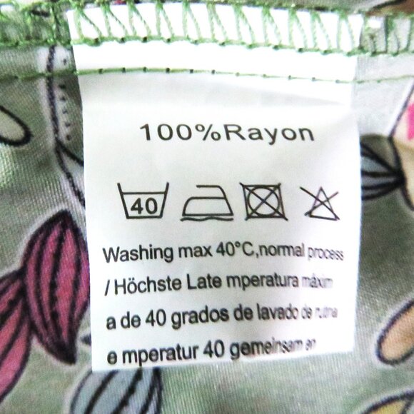 NWT Ekouaer Women's Multicolor 3/4-Adjustable-Sleeve Pullover Top Size XL (C1918 - Picture 6 of 7